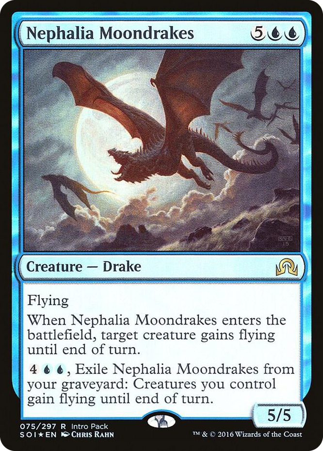 0075 Nephalia Moondrakes R Unique and Miscellaneous Promos