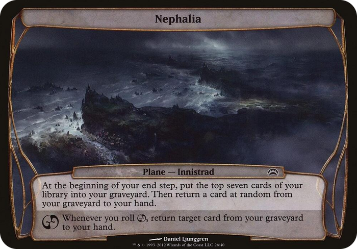 Nephalia (Planechase 2012) #26 S - Oversize Cards Pokemon card