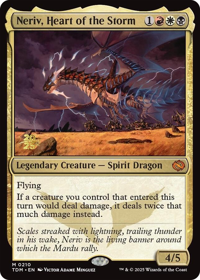 0210 Neriv, Heart of the Storm M Prerelease Cards