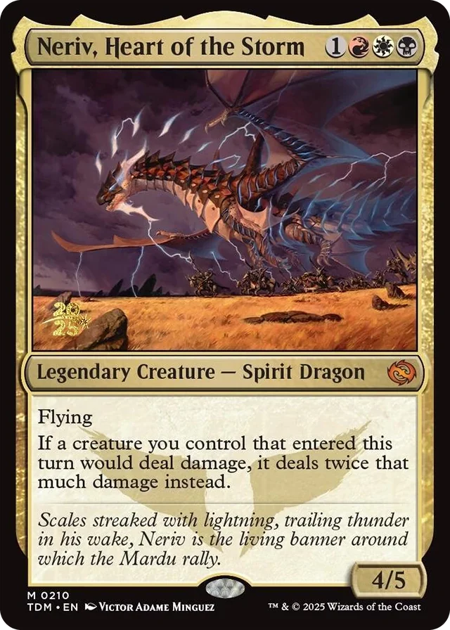 0210 Neriv, Heart of the Storm M Prerelease Cards