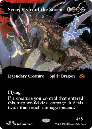 0366 Neriv, Heart of the Storm (Borderless) M Dragonstorm
