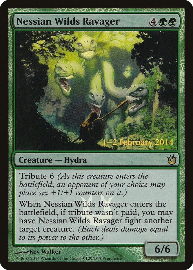 Nessian Wilds Ravager #129 P - Prerelease Cards Pokemon card