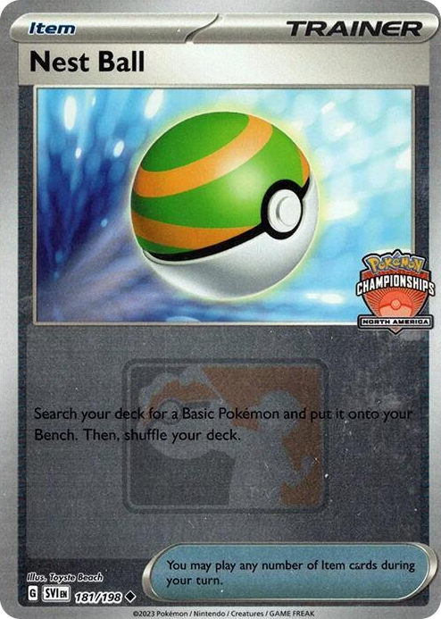0181 Nest Ball - 181/198 (North America Championships) Uncommon League & Championship Cards