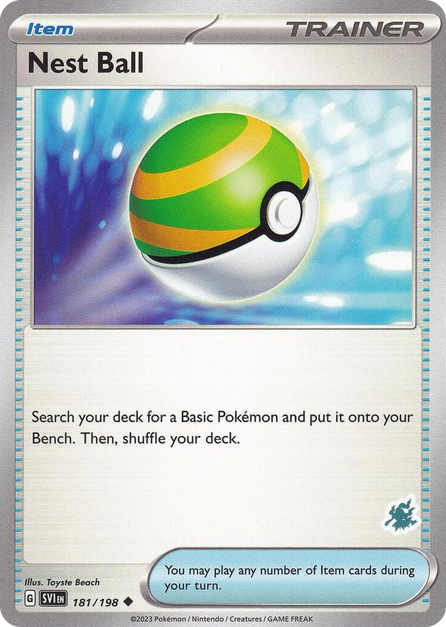 0181 Nest Ball - Darkrai Deck Uncommon Battle Academy 2024