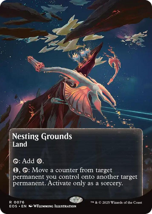 0076 Nesting Grounds (0076) (Borderless) R Edge of Eternities: Stellar Sights