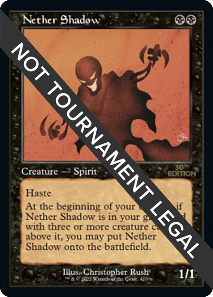 0410 Nether Shadow (Retro Frame) R 30th Anniversary Edition