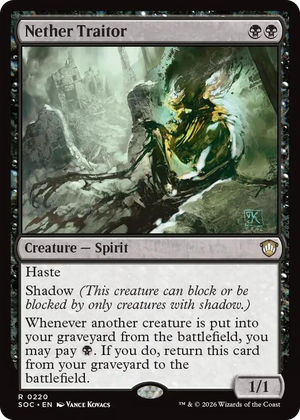 0220 Nether Traitor R Commander: Secrets of Strixhaven