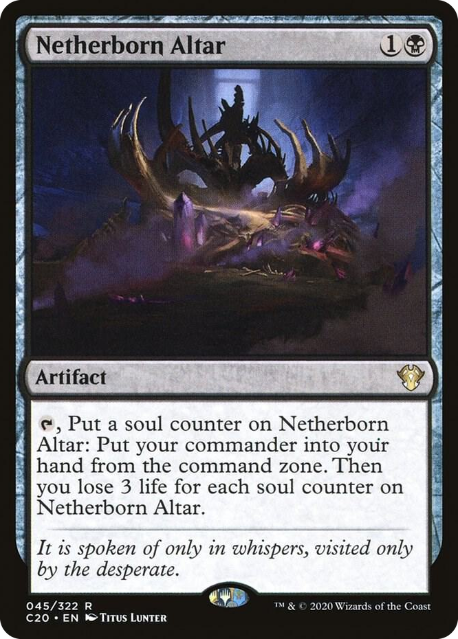 0045 Netherborn Altar R Commander 2020