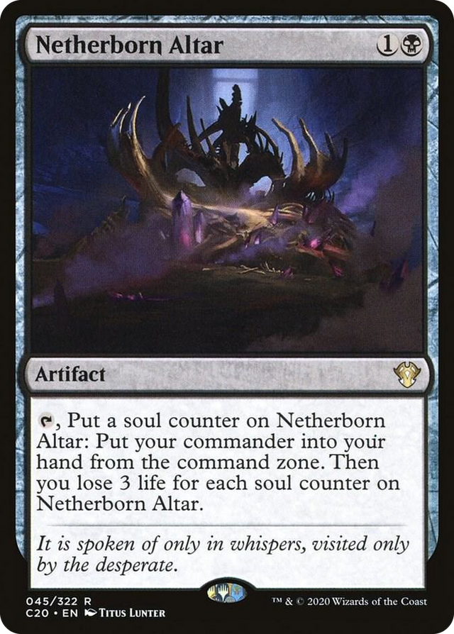 0045 Netherborn Altar R Commander 2020