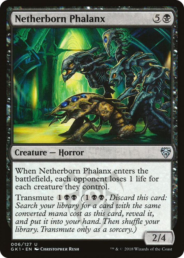 0006 Netherborn Phalanx U Guilds of Ravnica: Guild Kits