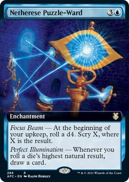 0286 Netherese Puzzle-Ward (Extended Art) R Commander: Adventures in the Forgotten Realms