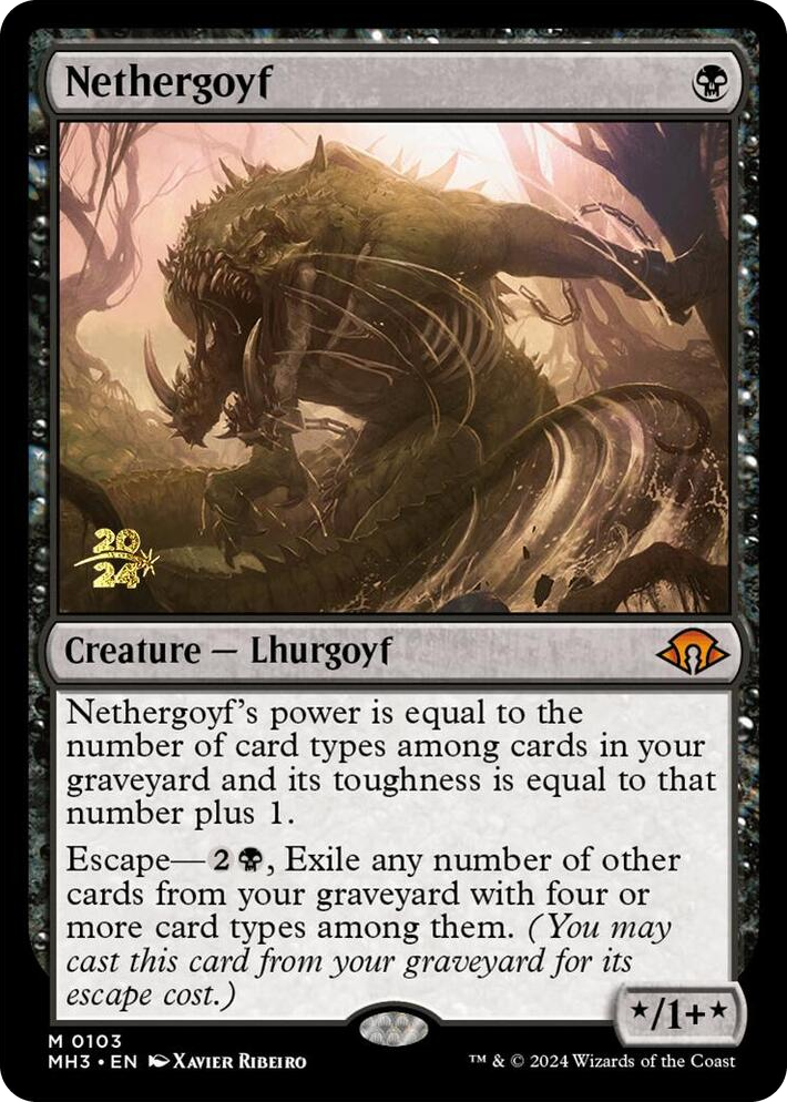 0103 Nethergoyf M Prerelease Cards