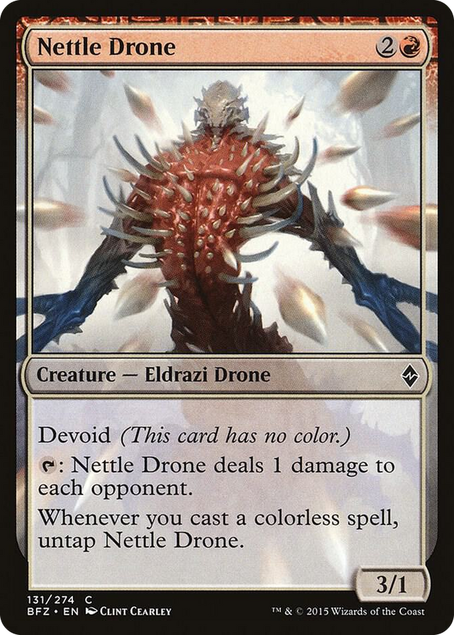 0131 Nettle Drone C Battle for Zendikar