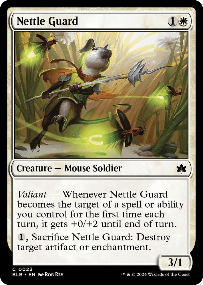0023 Nettle Guard C Bloomburrow