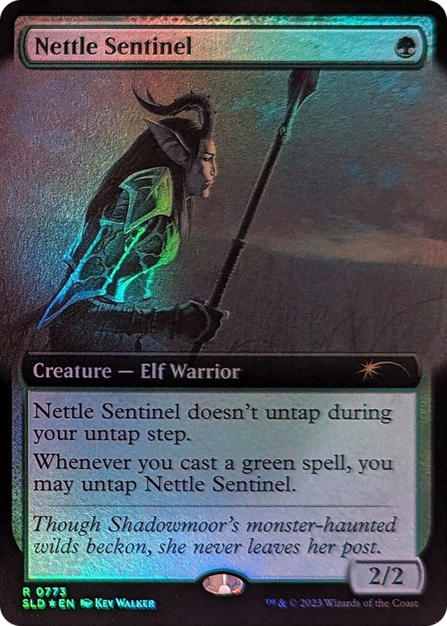 0773 Nettle Sentinel (Extended Art) R Secret Lair Drop Series