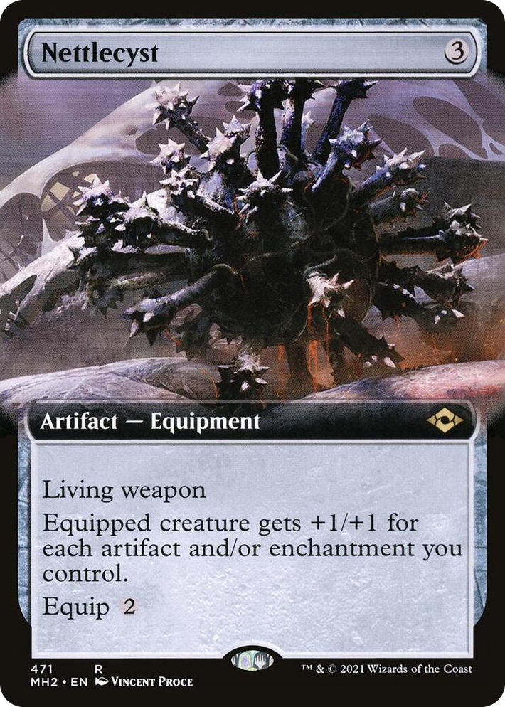 0471 Nettlecyst (Extended Art) R Modern Horizons 2