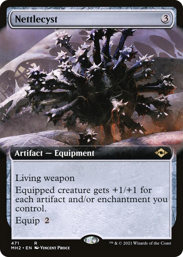 0471 Nettlecyst (Extended Art) R Modern Horizons 2