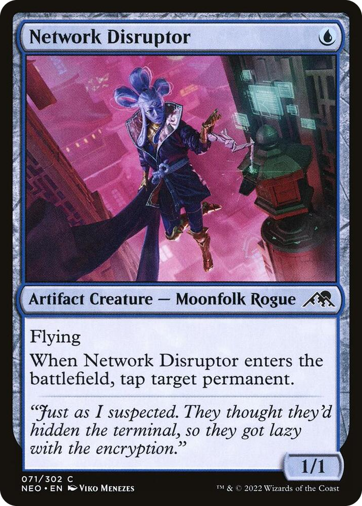 0071 Network Disruptor C Kamigawa: Neon Dynasty