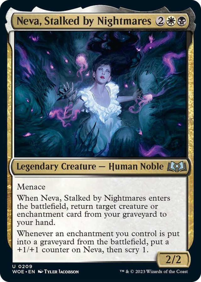 0209 Neva, Stalked by Nightmares U Wilds of Eldraine