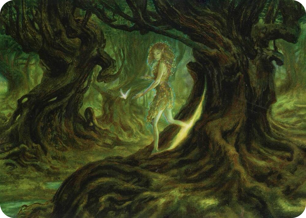 0069 Neverwinter Dryad Art Card S Art Series: Adventures in the Forgotten Realms
