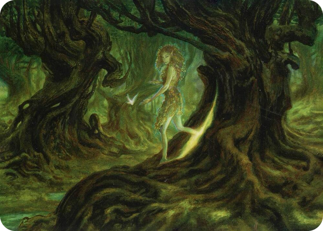 0069 Neverwinter Dryad Art Card S Art Series: Adventures in the Forgotten Realms