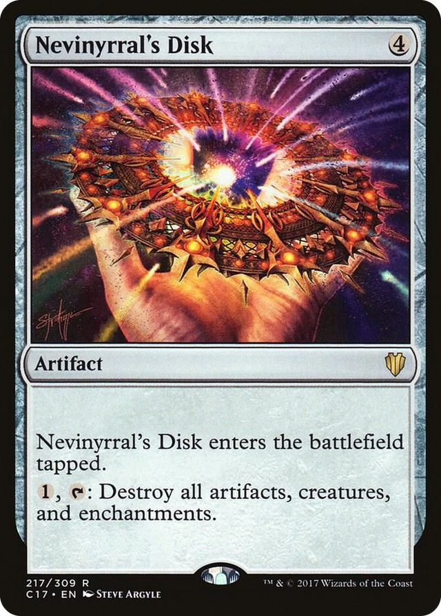 0217 Nevinyrral's Disk R Commander 2017