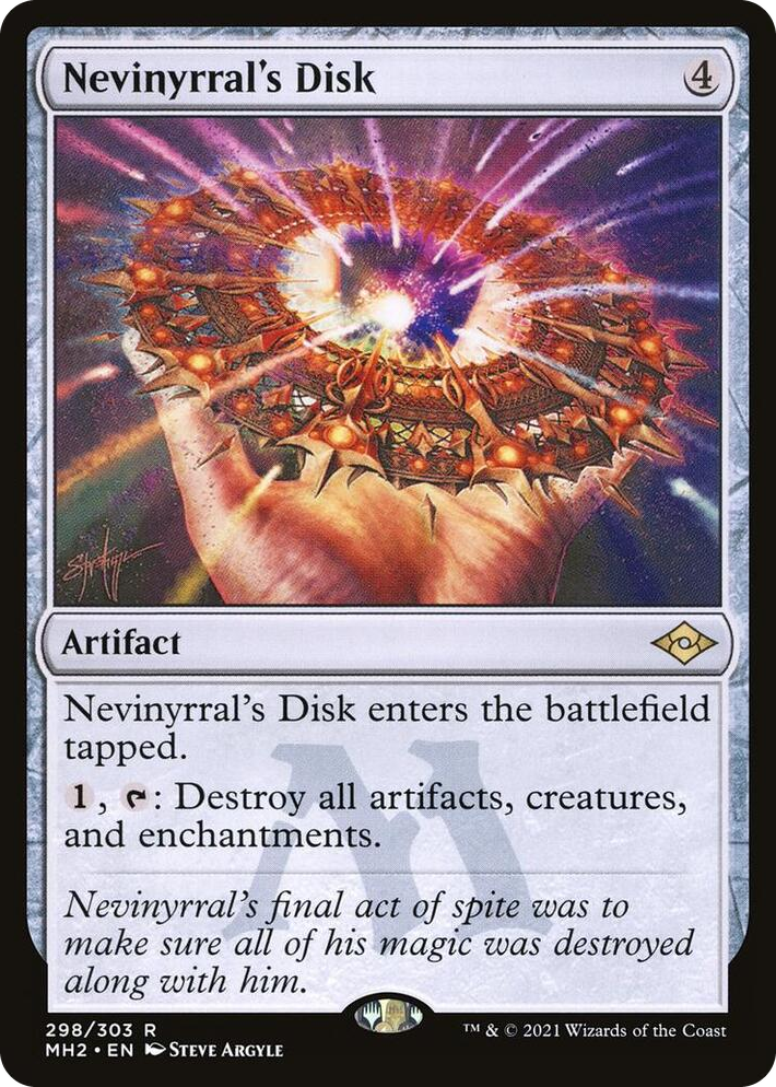 0298 Nevinyrral's Disk R Modern Horizons 2