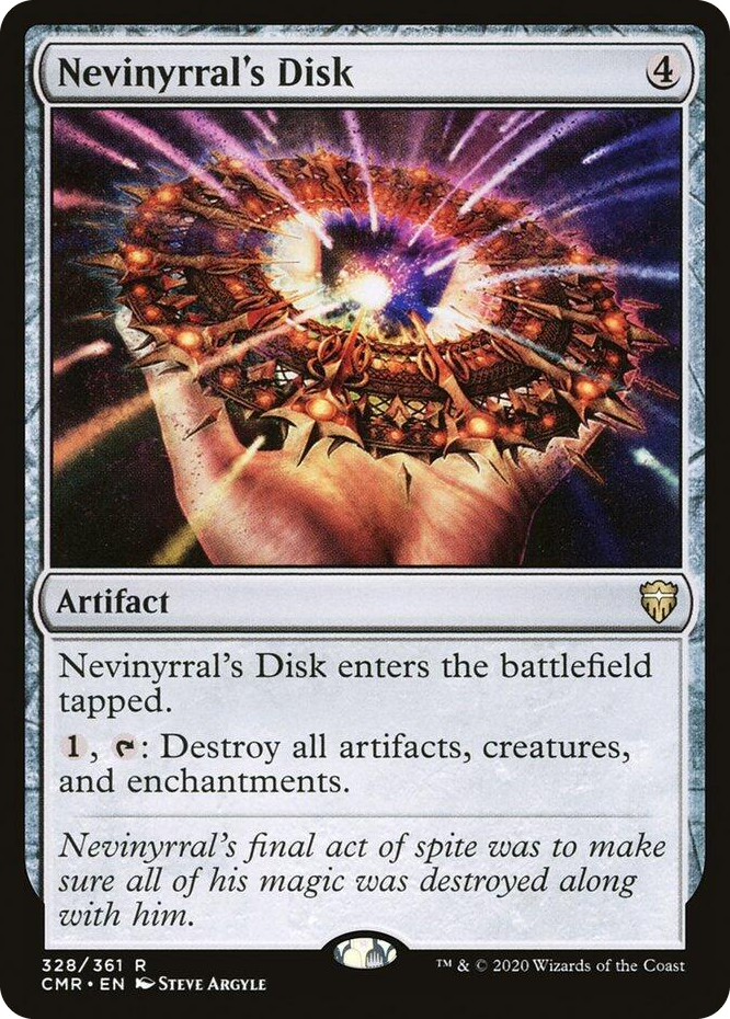 0328 Nevinyrral's Disk R Commander Legends