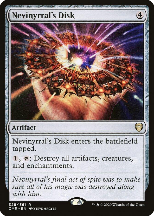 0328 Nevinyrral's Disk R Commander Legends
