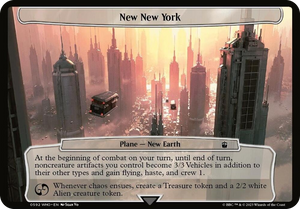 0592 New New York T Planechase: Universes Beyond: Doctor Who
