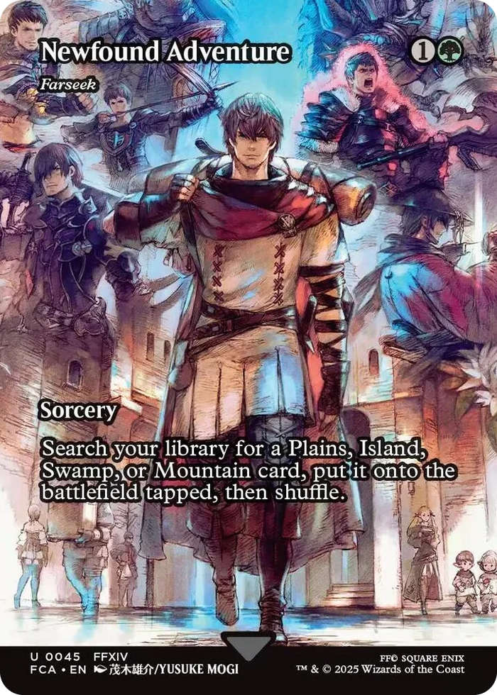 0045 Newfound Adventure - Farseek (Showcase) U FINAL FANTASY: Through the Ages
