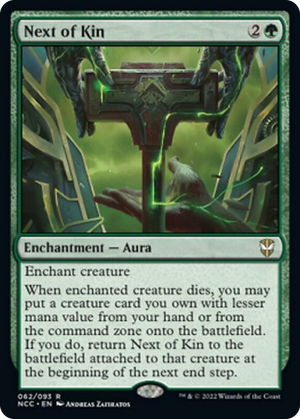 0062 Next of Kin R Commander: Streets of New Capenna