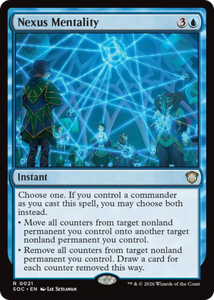 0021 Nexus Mentality R Commander: Secrets of Strixhaven