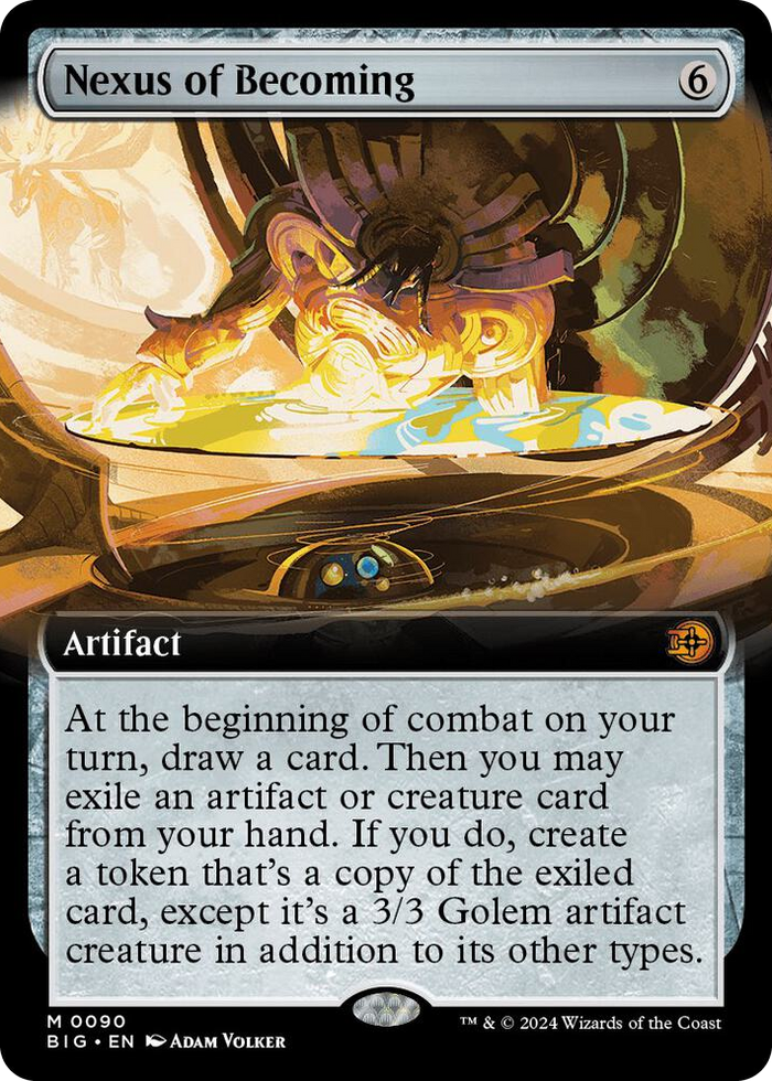 Nexus of Becoming (Extended Art) #90 M - Outlaws of Thunder Junction: The Big Score Pokemon card