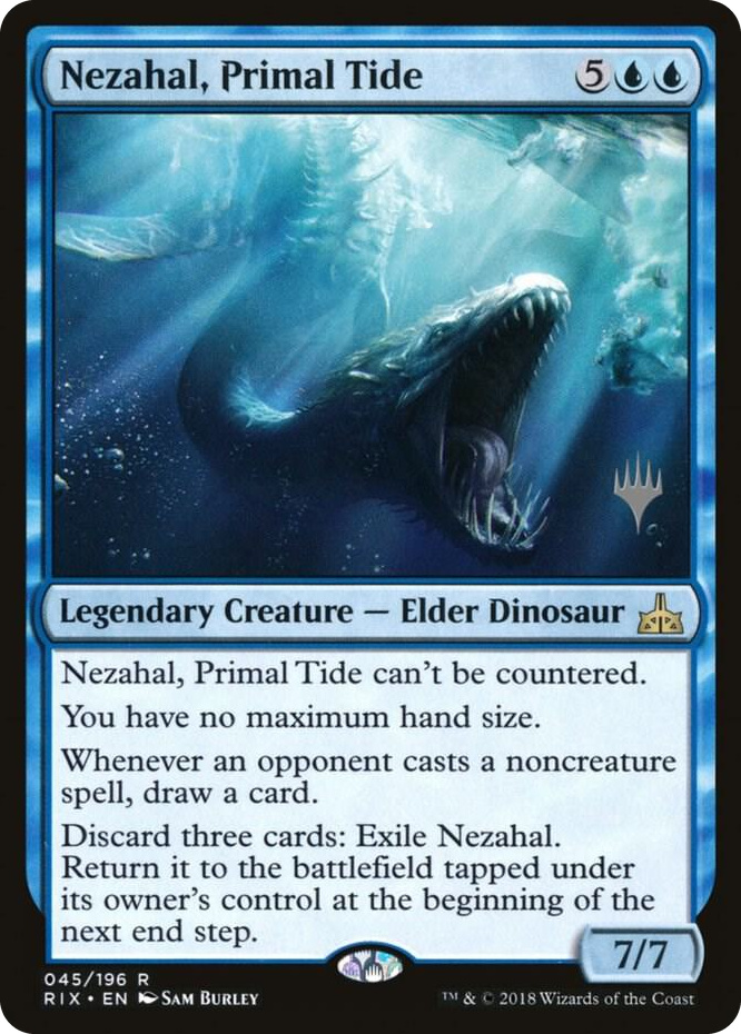 0045 Nezahal, Primal Tide R Promo Pack: Core Set 2020