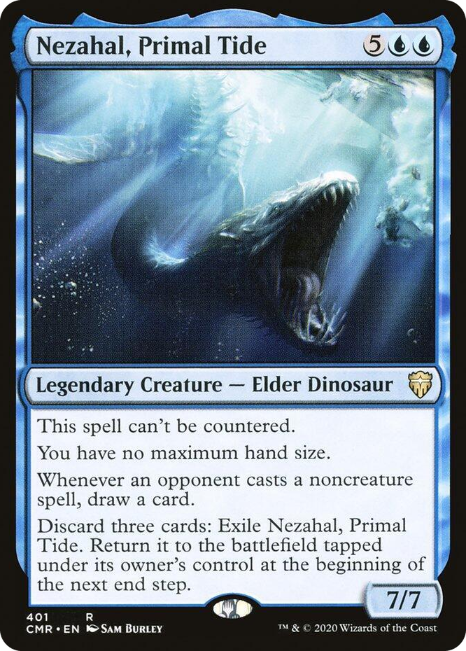 0401 Nezahal, Primal Tide R Commander Legends