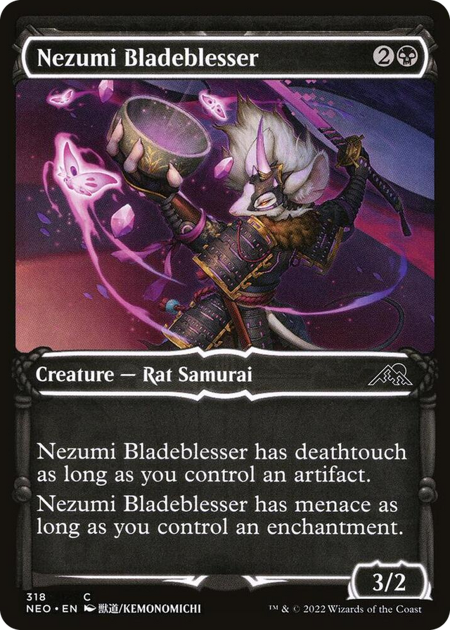0318 Nezumi Bladeblesser (Showcase) C Kamigawa: Neon Dynasty