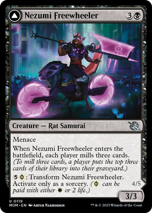 0119 Nezumi Freewheeler U March of the Machine