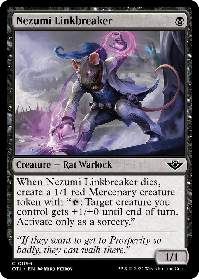 0096 Nezumi Linkbreaker C Outlaws of Thunder Junction