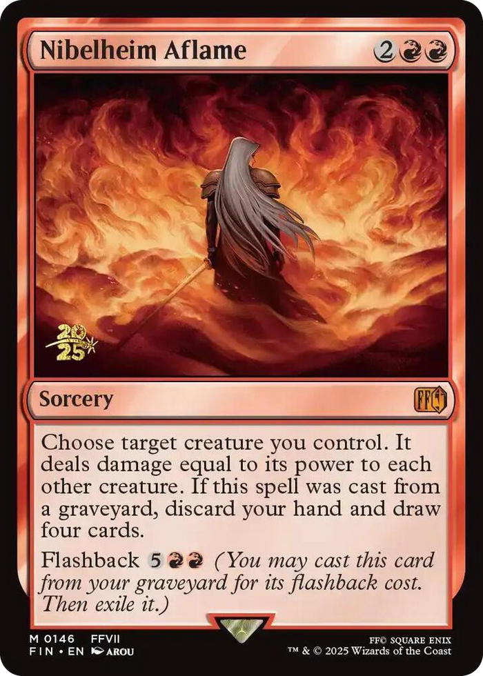 Nibelheim Aflame #146 M - Prerelease Cards Pokemon card