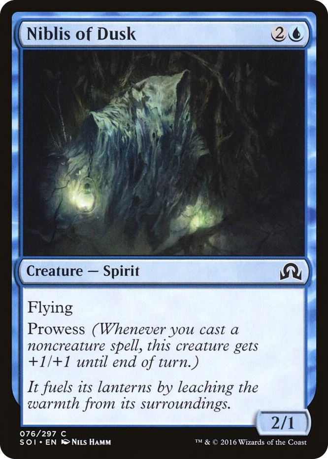 Niblis of Dusk #76 C - Shadows over Innistrad Pokemon card