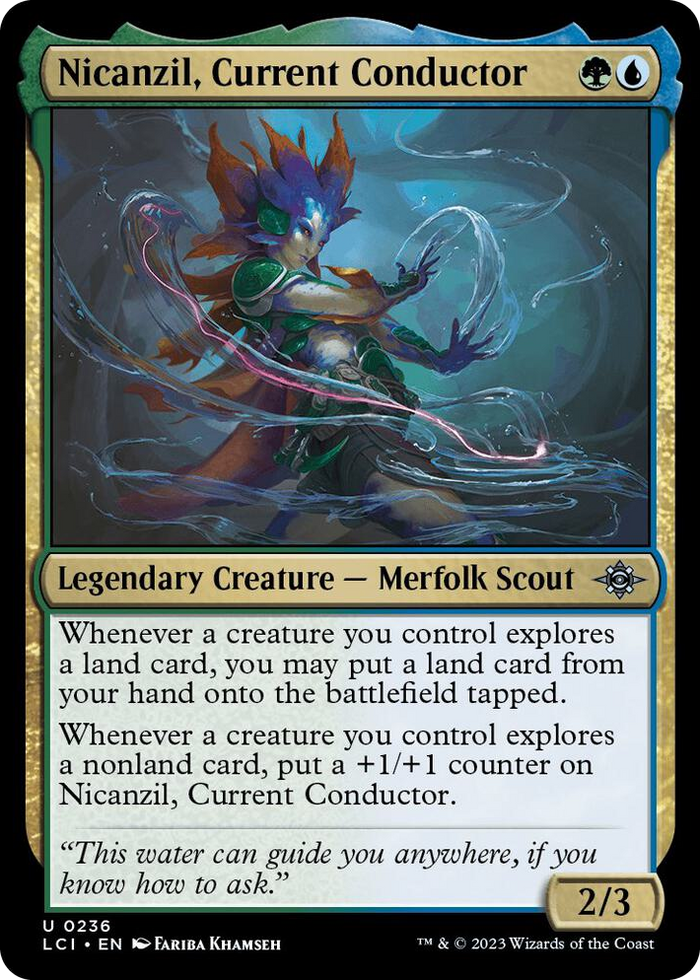 Nicanzil, Current Conductor #236 U - The Lost Caverns of Ixalan Pokemon card