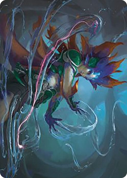 0036 Nicanzil, Current Conductor Art Card S Art Series: The Lost Caverns of Ixalan