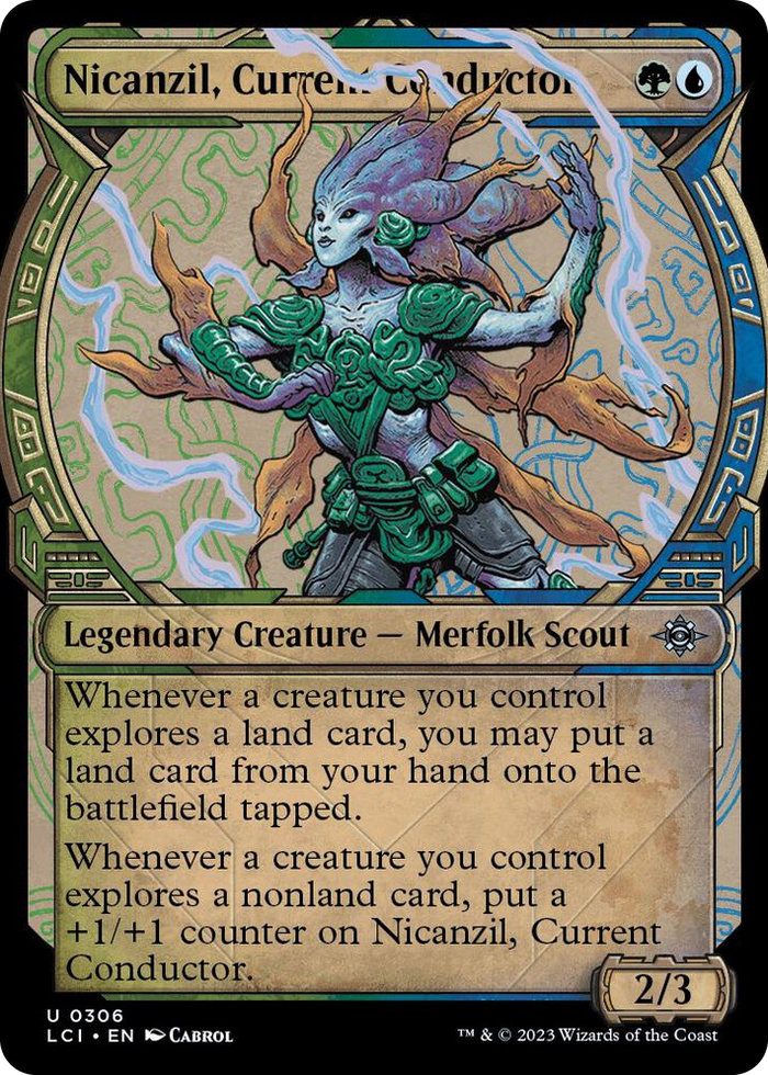 Nicanzil, Current Conductor (Showcase) #306 U - The Lost Caverns of Ixalan Pokemon card