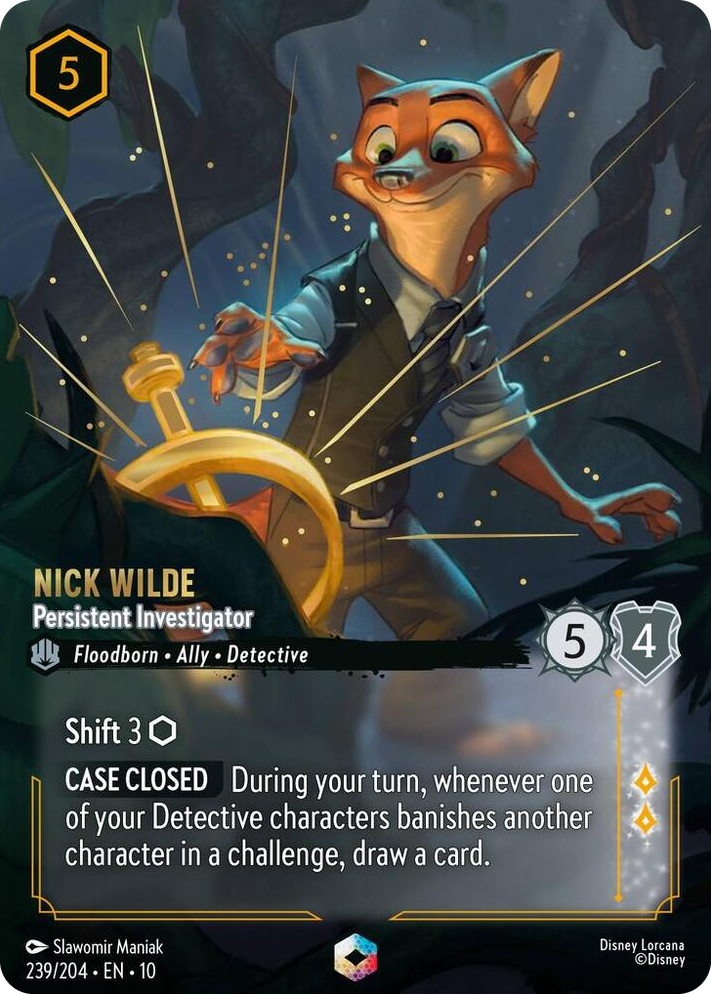 0239 Nick Wilde - Persistent Investigator (Enchanted) Enchanted Whispers in the Well