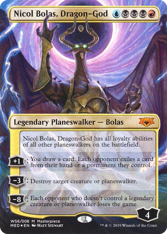 WS006 Nicol Bolas, Dragon-God M Mythic Edition: War of the Spark
