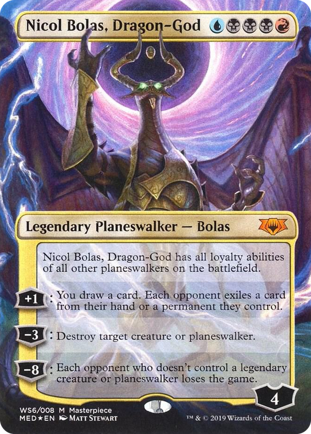 WS006 Nicol Bolas, Dragon-God M Mythic Edition: War of the Spark