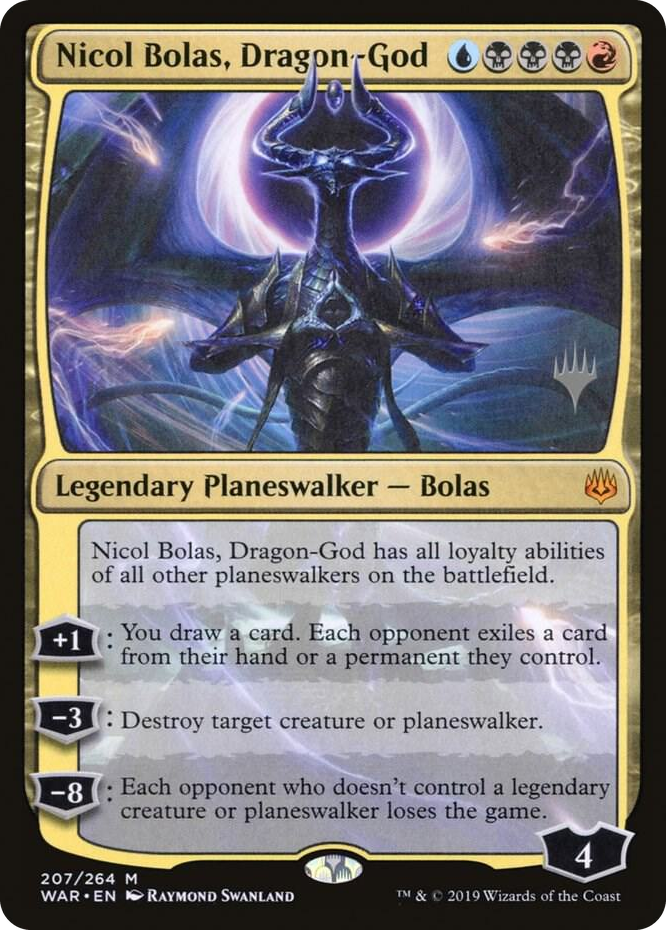 0207 Nicol Bolas, Dragon-God M Promo Pack: Core Set 2020
