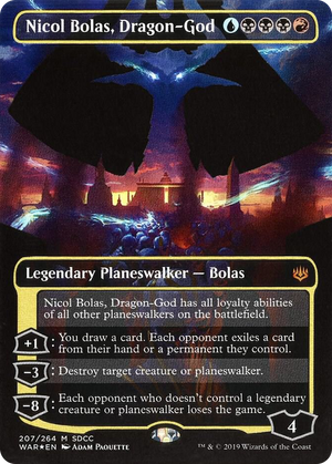 0207 Nicol Bolas, Dragon-God (SDCC 2019 Exclusive) P Media Promos