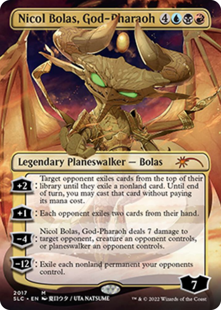 2017 Nicol Bolas, God-Pharaoh M Secret Lair Countdown Kit